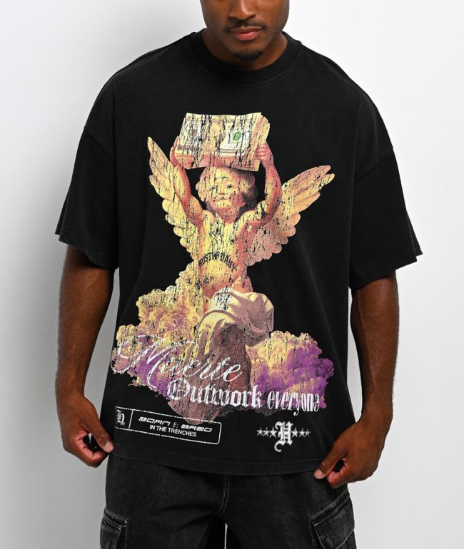 Hasta Muerte Outwork Everyone Black T-Shirt - Hasta Muerte