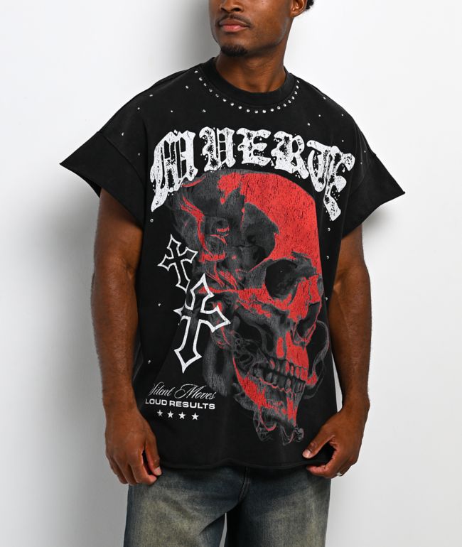 Hasta Muerte Loud Results Black Tank Top - Hasta Muerte