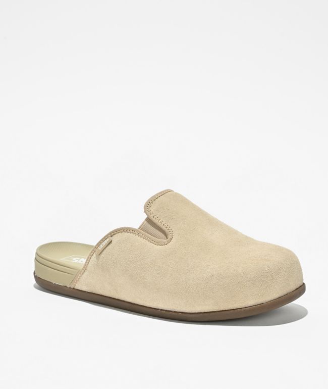 Vans Harbor VR3 Khaki Mule Sandals - Vans