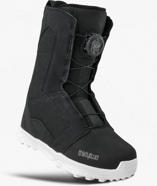 ThirtyTwo Kids BOA Black Snowboard Boots 2027 - ThirtyTwo