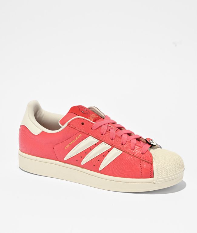 adidas x Pokémon Superstar II Charmeleon Orange & White Shoes - adidas