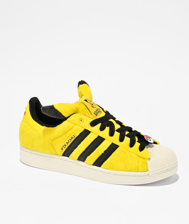 adidas x Pokémon Superstar II Pikachu Yellow Shoes - adidas