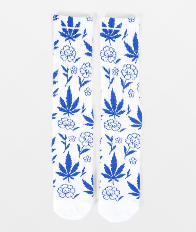 HUF Plantlife Porcelain Crew Socks - HUF