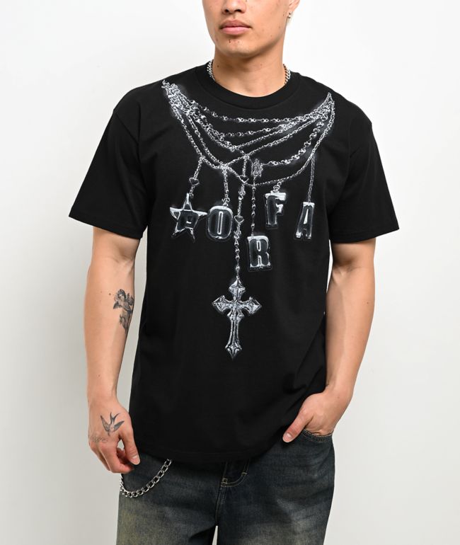 Porfa Blessed Black T-Shirt - Porfa
