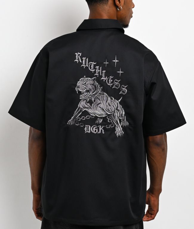 DGK Perro Black Work Shirt - DGK