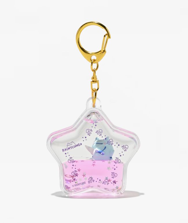 Rainylune Star Pink Liquid Bag Charm - 