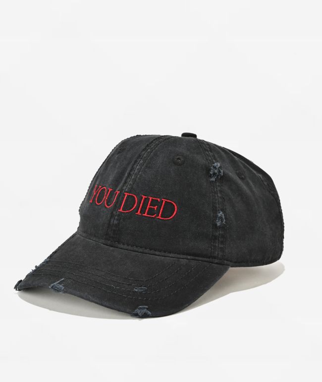 Welcome x Dark Souls Black Snapback Hat - Welcome Skateboards
