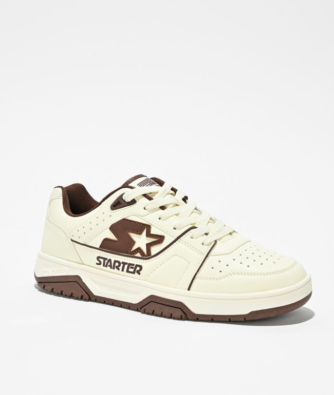 Starter Fast Break White & Cappuccino Shoes - Starter