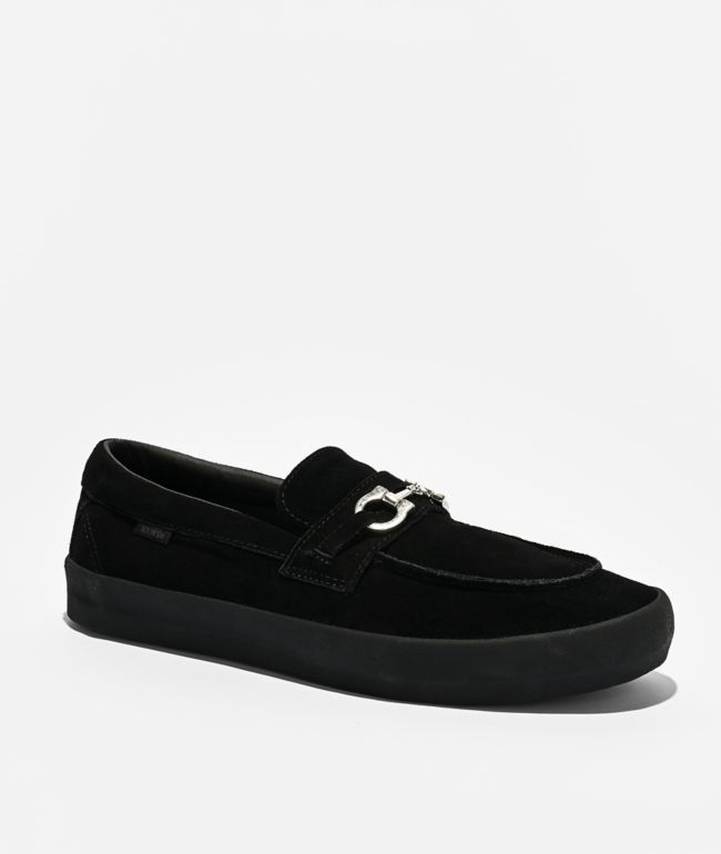 Vans Horsebit Black Loafer Skate Shoes - Vans