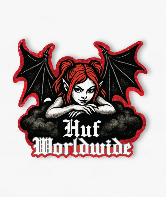 HUF Worldwide Chaos Sticker - HUF
