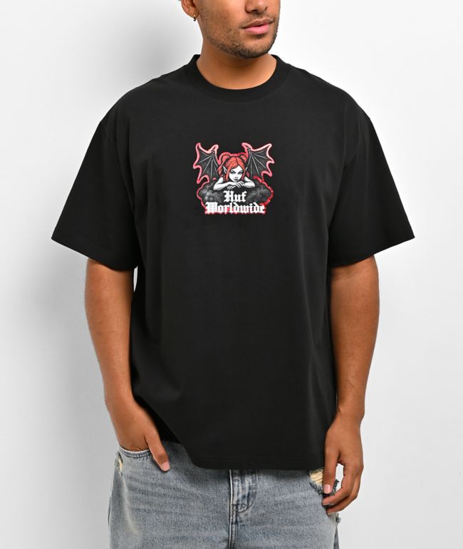 HUF Chaos Black T-Shirt - HUF