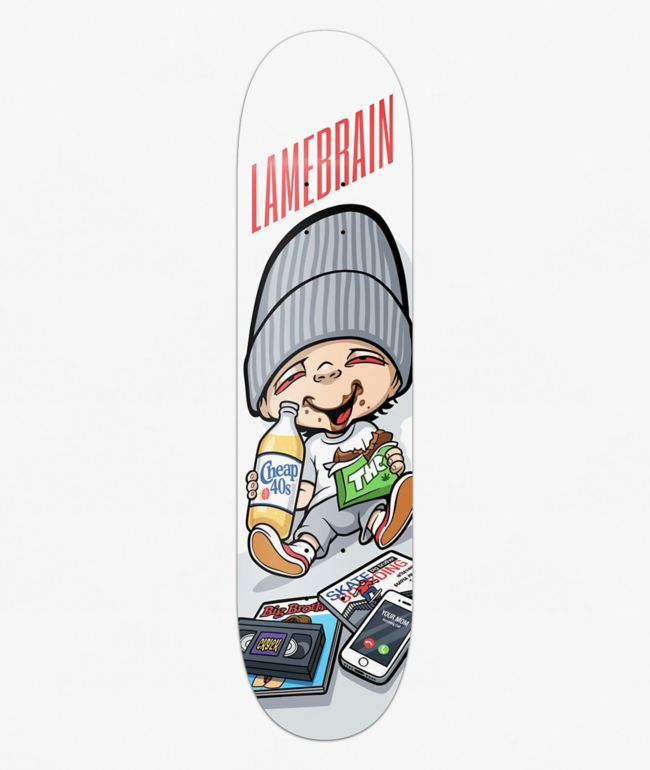 Lamebrain Blinded 8.25" Skateboard Deck - Lamebrain Skateboards