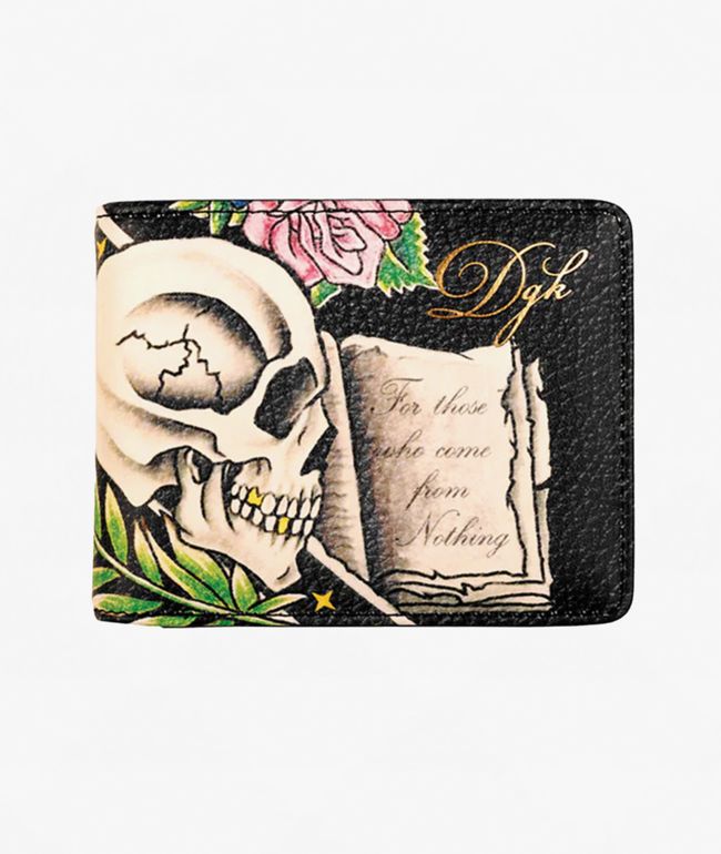 DGK Faith Black Bifold Wallet - DGK