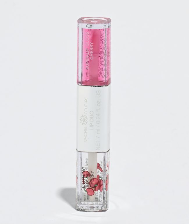 Rachel Couture Fruity Duo Cherry Lip Gloss & Lip Oil - Bellapierre Cosmetics