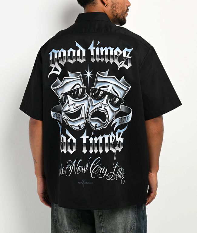 DGA Pay And Play Black Work Shirt - DGA
