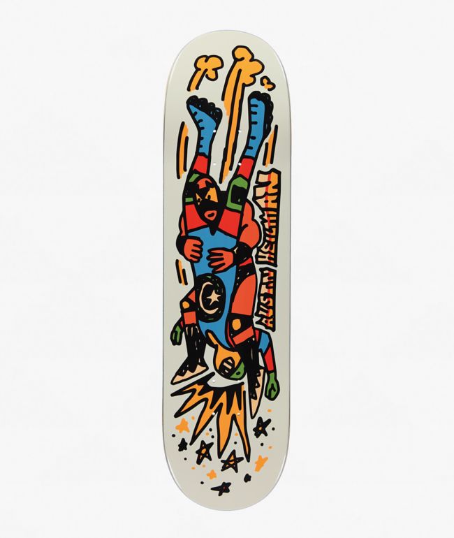 Foundation Heilman Wrestler 8.25" Skateboard Deck - Foundation Skateboards