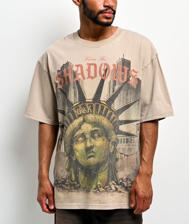 DGK Shadows Cream T-Shirt - DGK