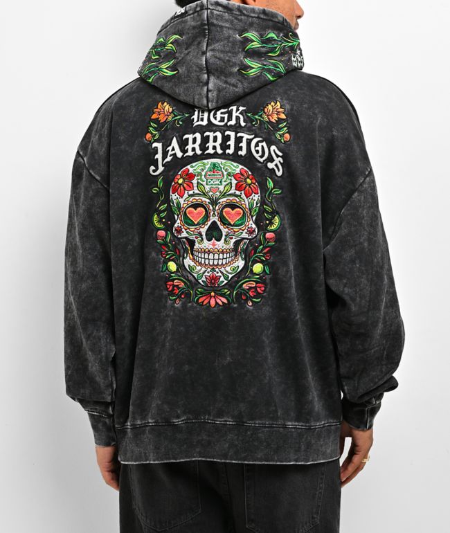 DGK x Jarritos Sabor Black Wash Hoodie - DGK