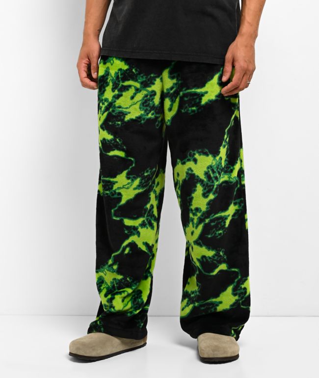 Empyre Oozey Black Plush Lounge Pants - Empyre