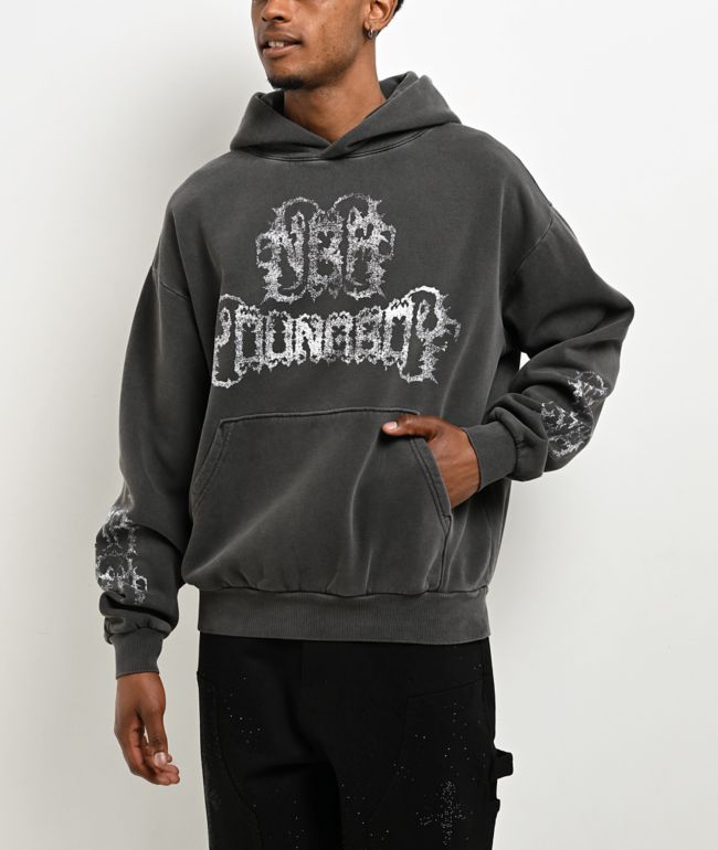 NBA YoungBoy MASA Slimeretta Black Wash Hoodie - NBA YoungBoy