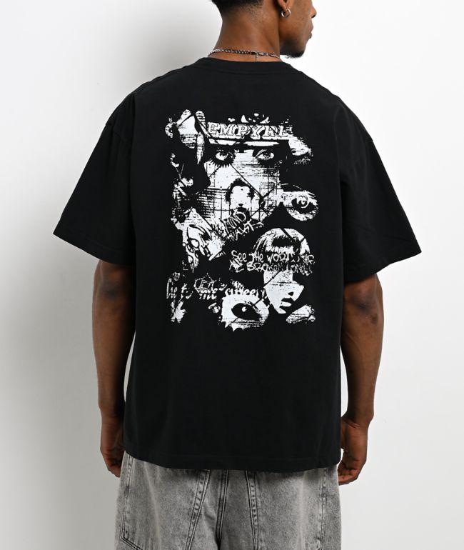 Empyre Sweet Grunge Black Boxy T-Shirt - Empyre