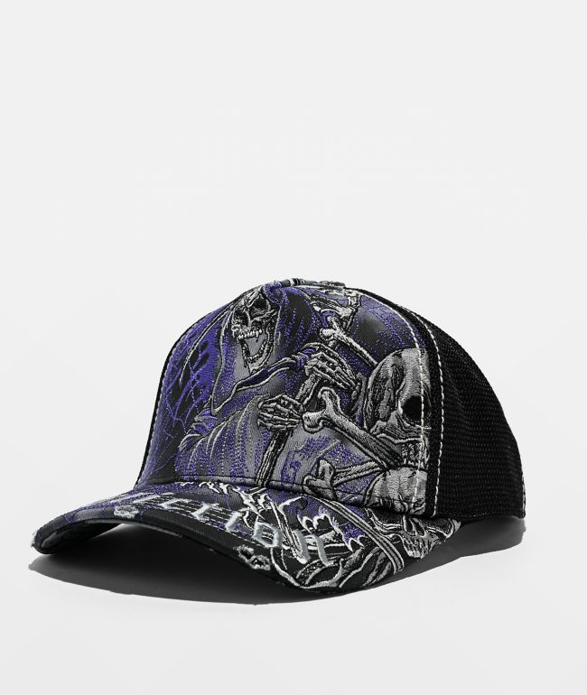 Affliction Darkness Falls Black Trucker Hat - Affliction