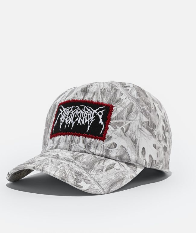 Affliction White Camo Strapback Hat - Affliction
