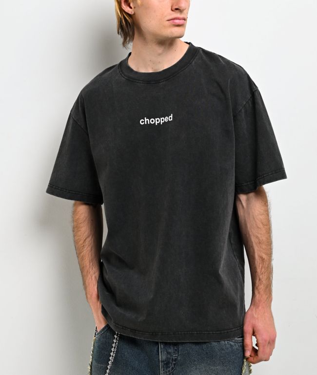 A.LAB Brainrot Chopped Black Wash T-Shirt - A.LAB