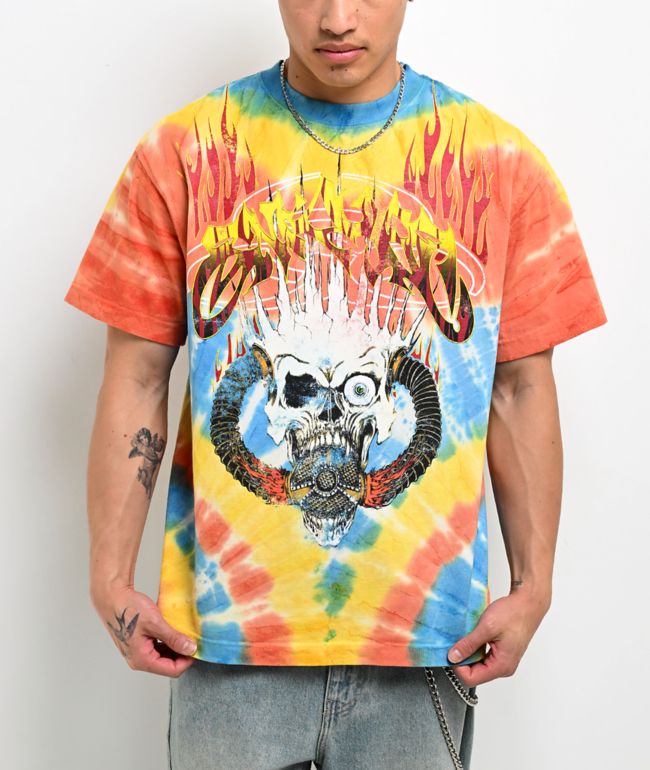 Empyre Toxic Skelly Tie Dye T-Shirt - Empyre