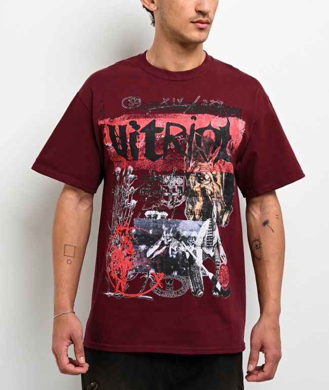 Vitriol Sleep Paralysis Red T-Shirt - Vitriol