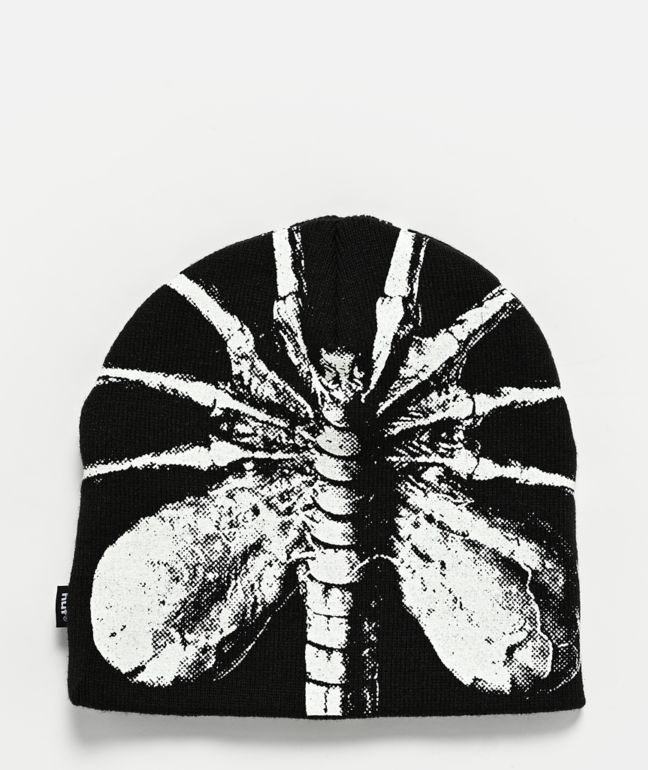 HUF x ALIENS Facehugger Black Skully Beanie - HUF