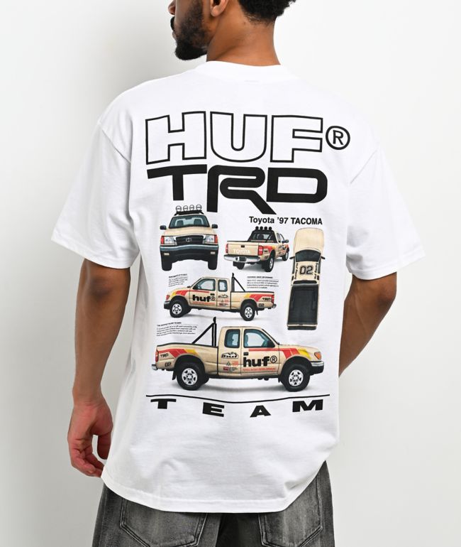 HUF x Toyota TRD Tacoma White T-Shirt - HUF