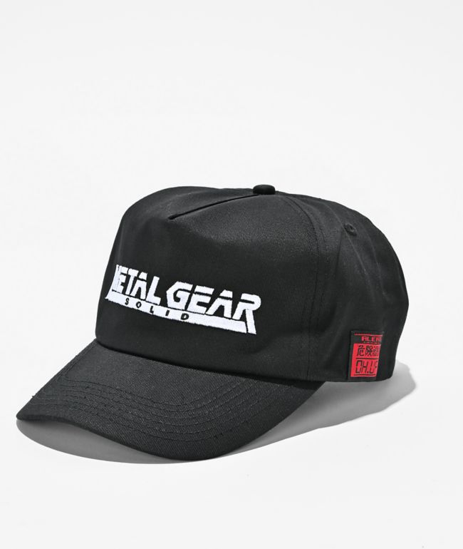 HUF x Metal Gear Solid Black Snapback Hat - HUF
