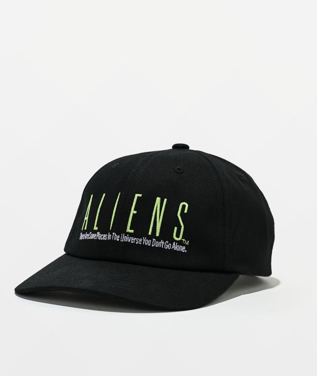 HUF X ALIEN Black Snapback Hat - HUF