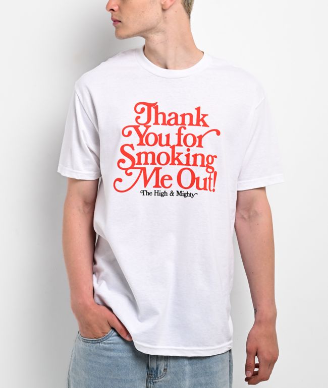 The High & Mighty Thank You White T-Shirt - The High & Mighty