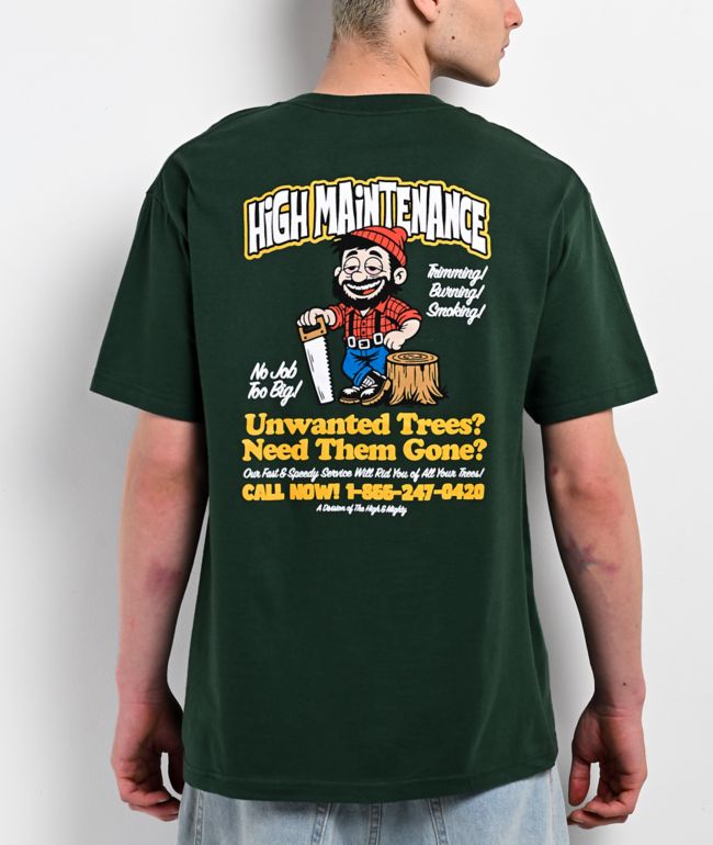 The High & Mighty Trees Green T-Shirt - The High & Mighty