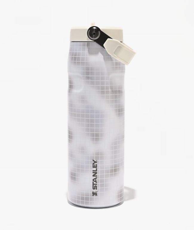 Stanley The IceFlow Flip Straw Grey Water Bottle 24 oz - Stanley