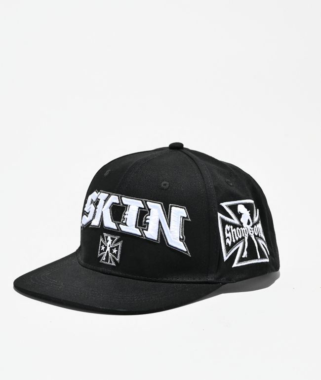Skin Industries Rumbler Black Snapback Hat - Skin Industries