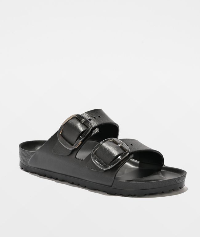 Birkenstock Women's Arizona Big Buckle Black EVA Sandals - Birkenstock
