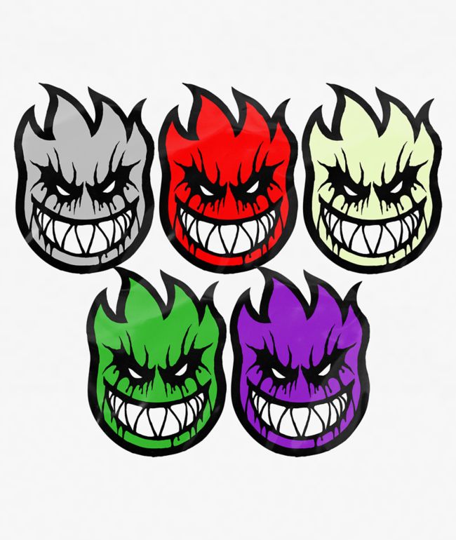 Spitfire Deathmask II Assorted Sticker - Spitfire