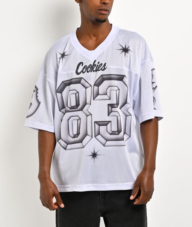 Cookies Draft Day White Football Jersey - Cookies Clothing