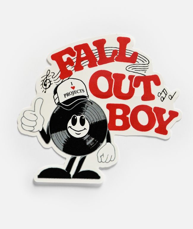Brooklyn Projects x Fall Out Boy Music Man Sticker - Brooklyn Projects