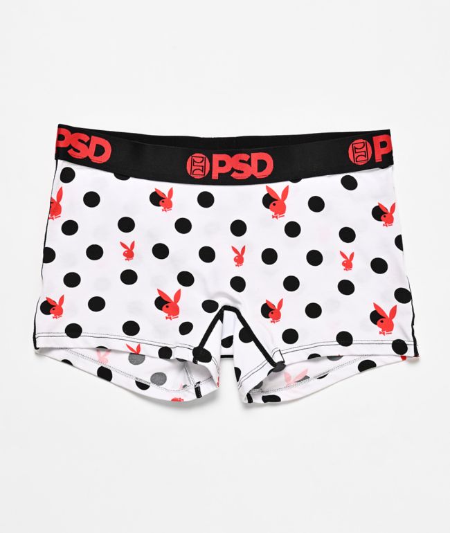 PSD x Playboy Polka Dot Modal Boyshort Underwear - PSD Underwear