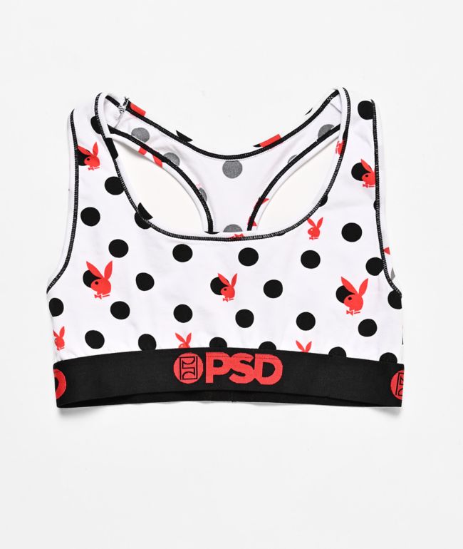 PSD x Playboy Polka Dot Modal Sports Bra - PSD Underwear