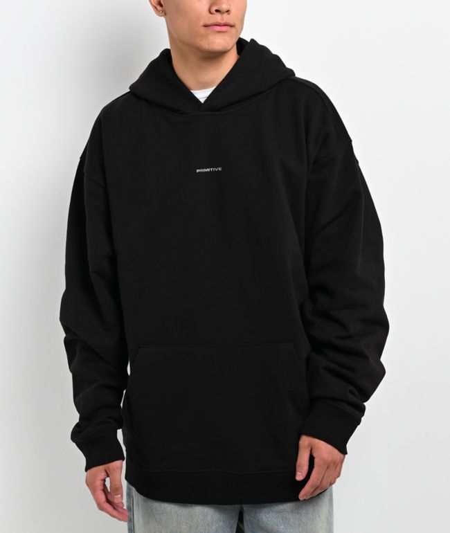 Primitive Euro Black Heavyweight Hoodie - Primitive