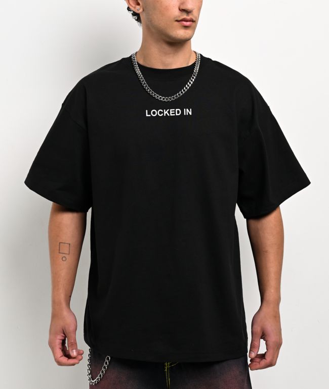 A.LAB Locked In Black T-Shirt - A.LAB