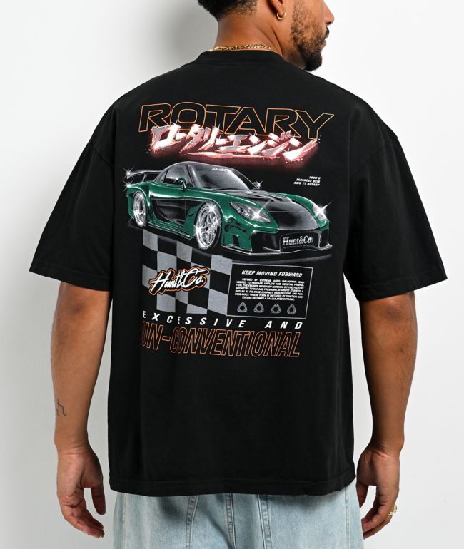 Hunt & Co. Rotary Black T-Shirt - Hunt & Co
