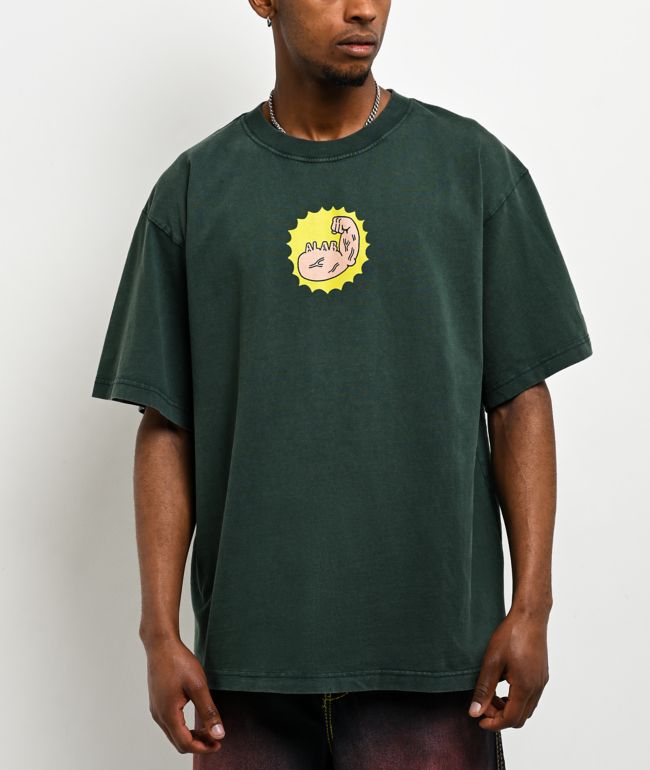 A.LAB Flexing Green Wash T-Shirt - A.LAB