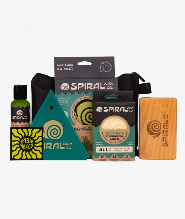 Spiral Fundamental Snowboard Wax Kit - Spiral Wax