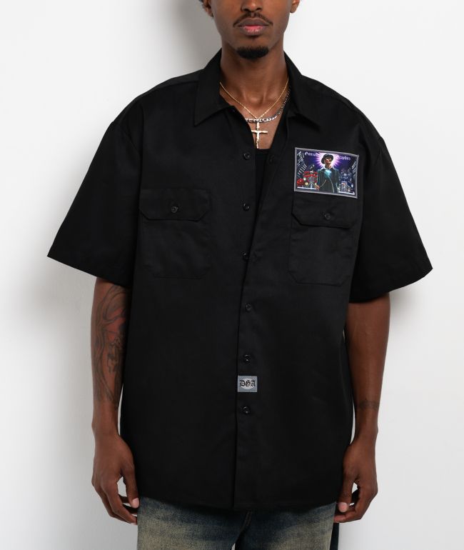 DGA Vato Loco Black Work Shirt - DGA